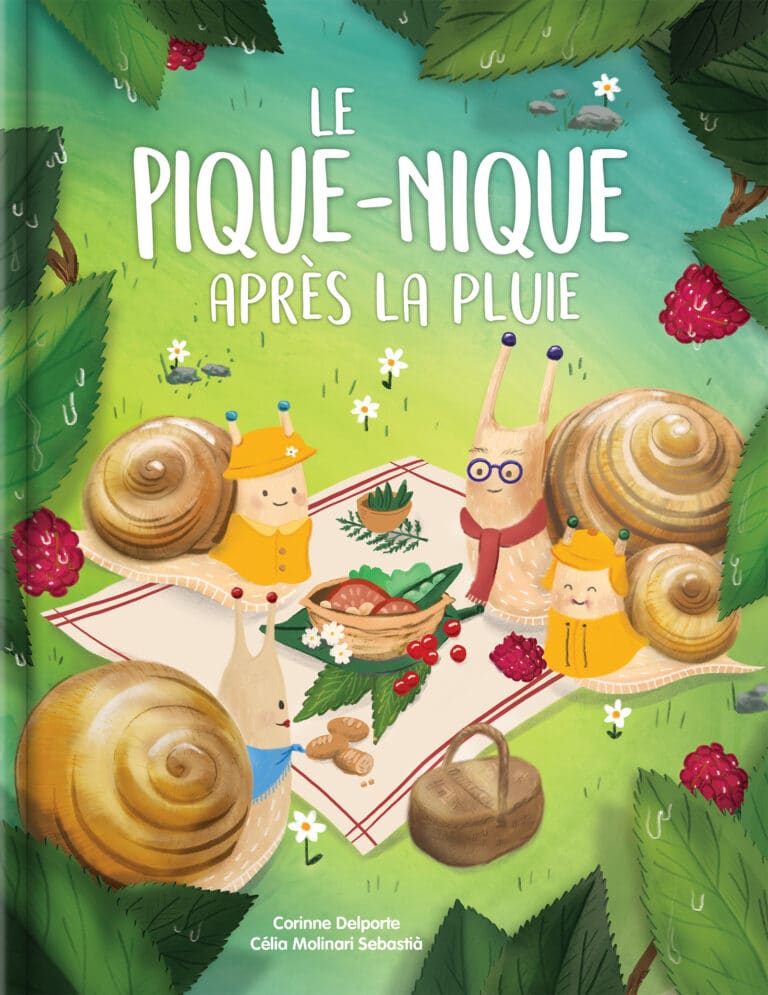 Le pique-nique après la pluie, un livre pour les enfants de 3 ans