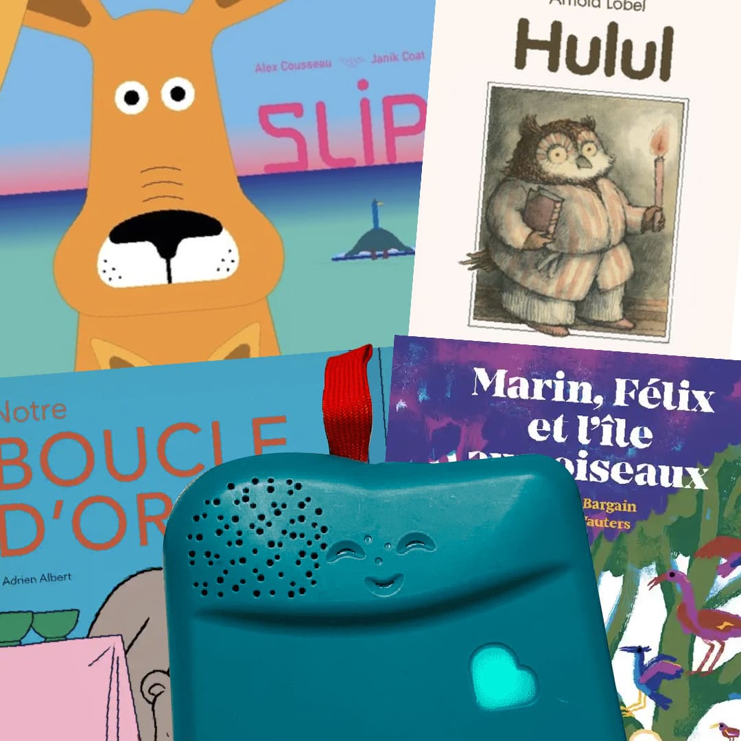 Sélection de 5 livres pour enfants de 2 à 7 ans