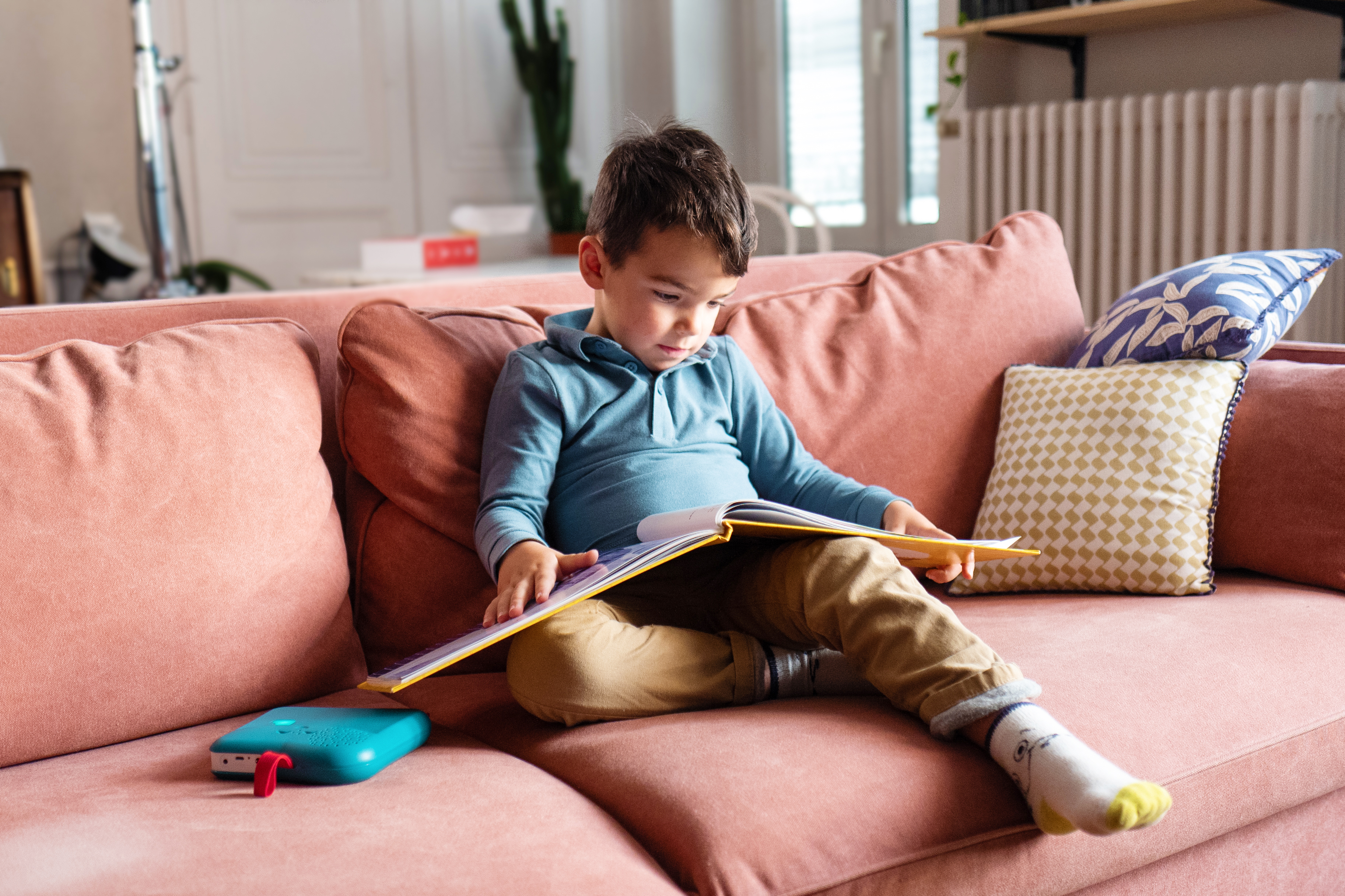 Bookinou, la box de livres audio pour les enfants de 5 ans