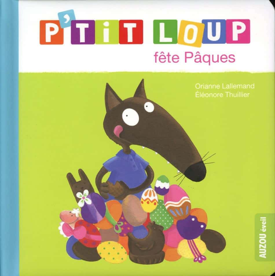 P'tit loup fête Pâques