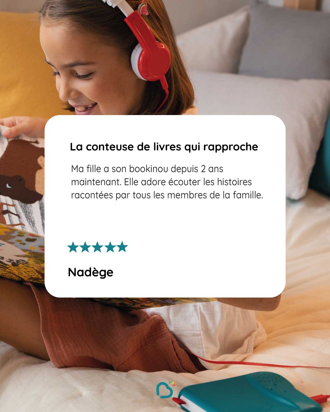 Bookinou, la 1ère liseuse conteuse audio pour enfant (présentation